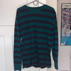 Mens Long Sleeve Tee - Fall Colors